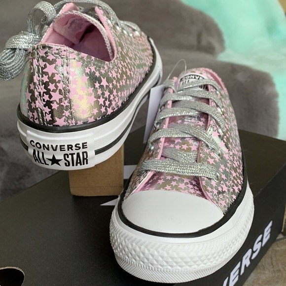 CONVERSE CTAS OX PINK GLAZE/SILVER WHITE WMNS - Picture 13 of 15